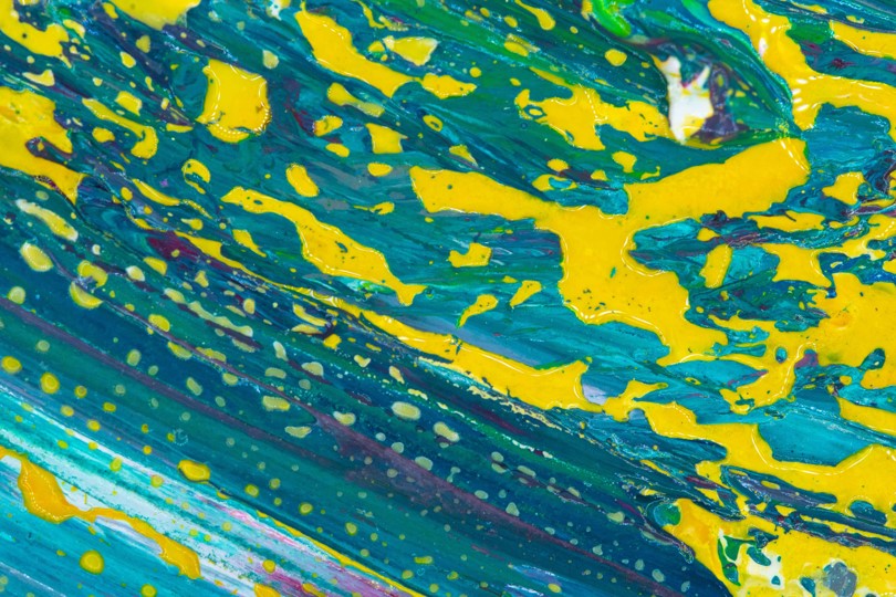 Pinturas psicodélicas (Fotografía de Merlin Lightpainting)